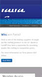 Mobile Screenshot of fatra.co.uk