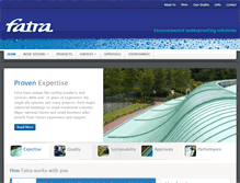 Tablet Screenshot of fatra.co.uk